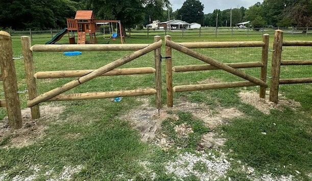 Langfence Rustic Post & Rail in McEwen, TN